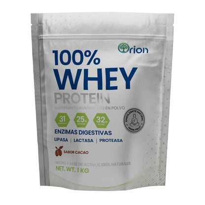 Orion 100% Whey Protein  Enzimas digestivas 1kg